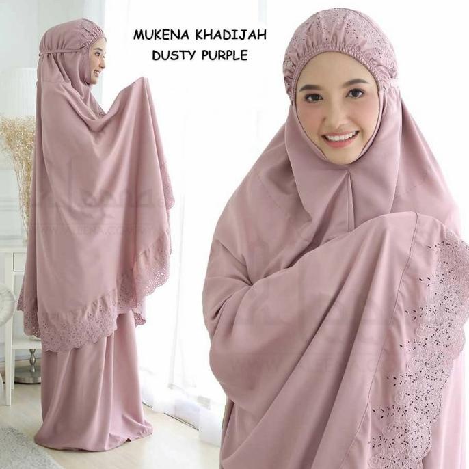 MILIKI MUKENAH KHADIJAH MUKENA KHADIJAH PASTELEENA MUKENA DEWASA TERMURAH