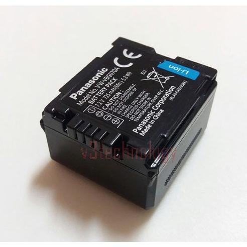 New Baterai Panasonic VBG070/VBG260 Ori for Handycam MDH1,GS500,GS320,GS98GK,HDC-SD1,SD100,AG-HMC81,