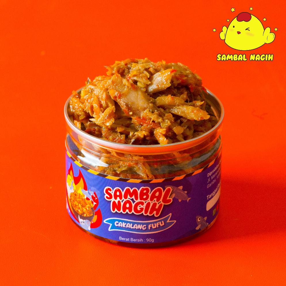

Ready Sambal Nagih - Sambal Cakalang Fufu Suwir Asap | Toples