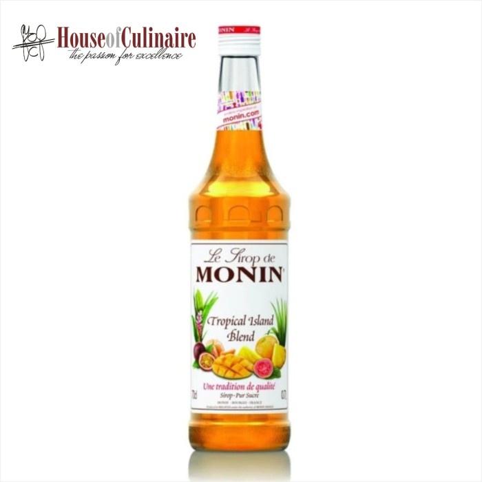 

] Monin Tropical Island Blend 700 ml Syrup Sirup