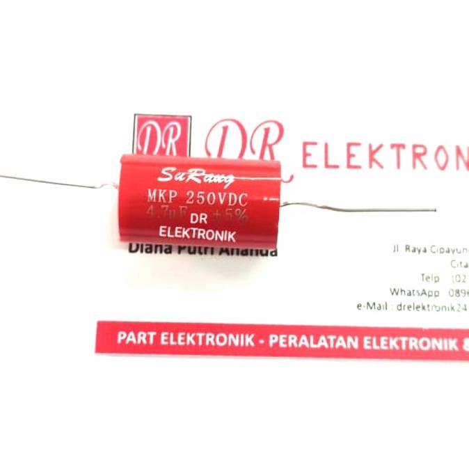 Baru Kapasitor MKP Surong Surang 4.7uf 4,7uf 475 250v Original 4,7 uf 250 v dre3 Juara