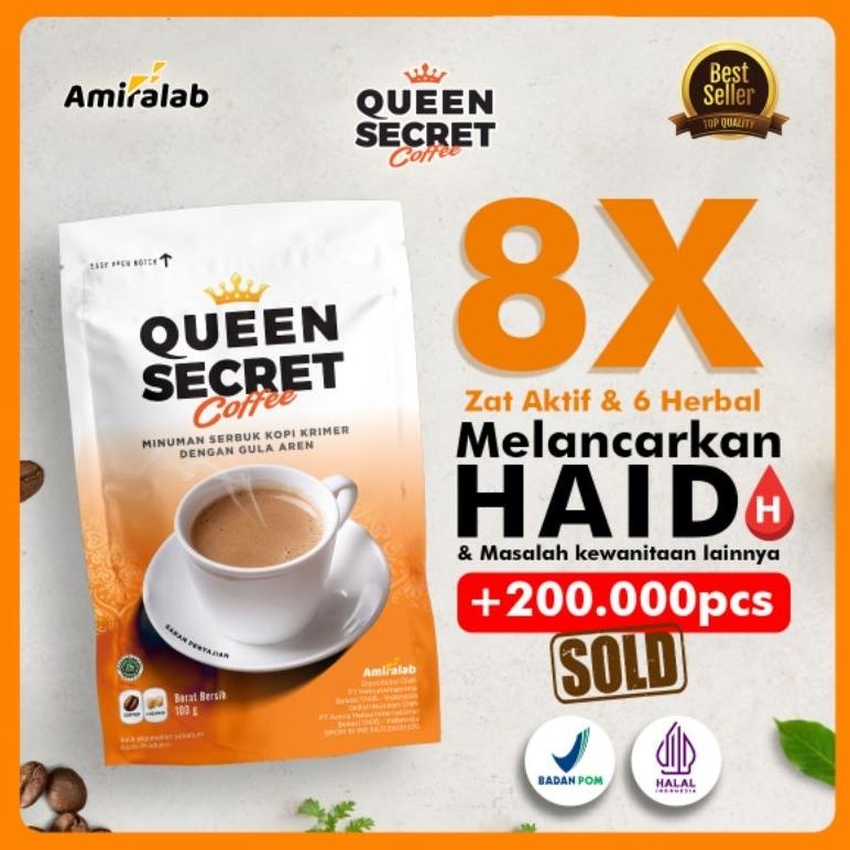 

Ready Amiralab Queen Secret Coffee Minuman Kopi Lancar Haidd Menstruasi Telat Terlambat Siklus Bulan Jamu Ramuan Alami Ampuh Manjur Aman Untuk Busui KB Kesehatan Wanita 100gr