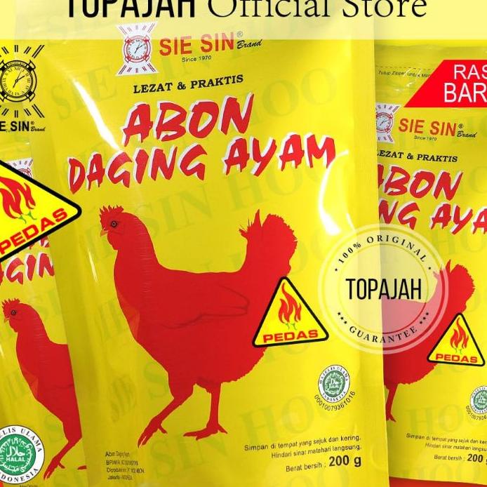 

Abon Ayam Spesial Sie Sin 200Gr Halal