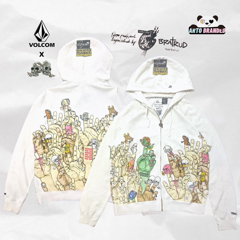 ZipHoodie Volcom x Todd Bratrud