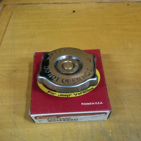 Tutup Radiator Jeep Cherokee Xj Country Wrangler Yj Tj Kode He109