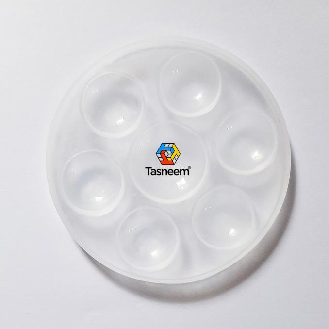 

Palet Cat Lukis TRANSPARAN (PUTIH), Palette Mewarnai Cat Air, Akrilik