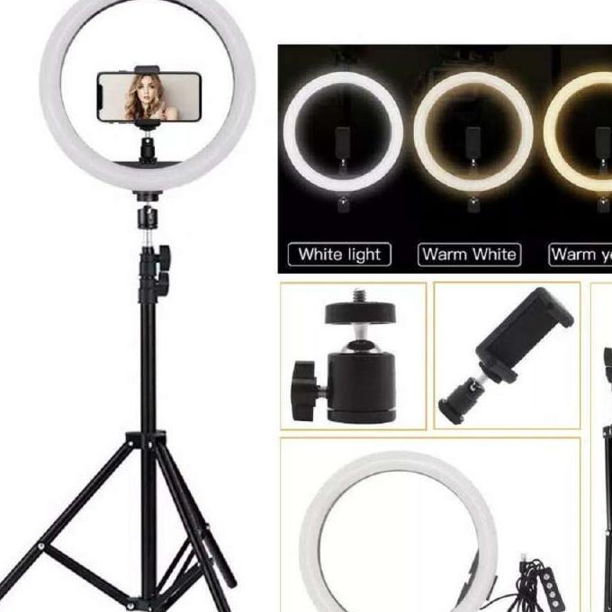 Ring Light Tri / Ring Light / Ring Light Besar / Ring Light / Ring Light 26Cm Tri 2.1 M / Ring Light