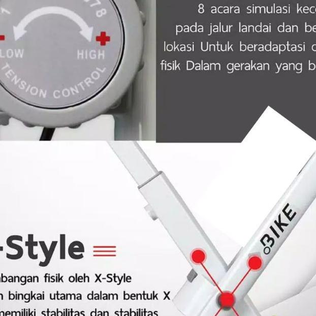 Sepeda Statis Total Fitness Tl920 Sepeda Olahraga Alat Gym Alat Fitness