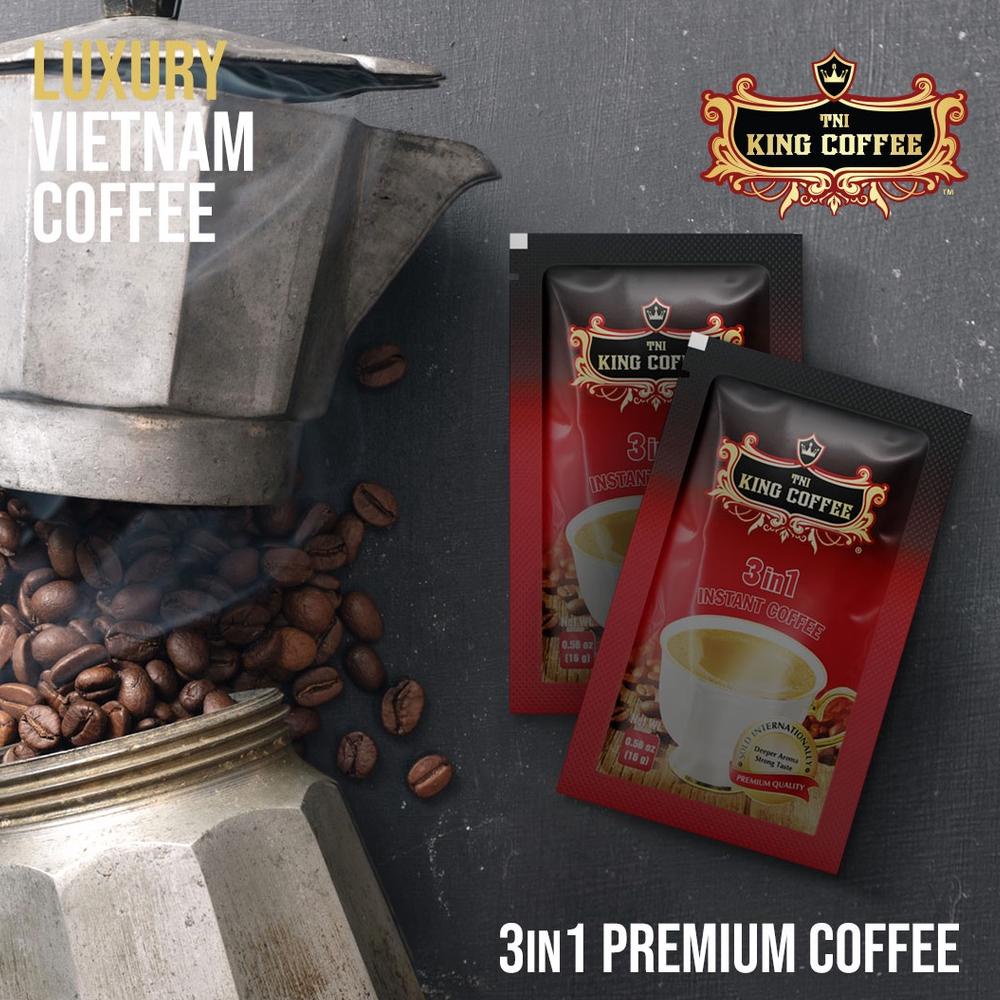 

Promo 1 Sachet King Coffee 3in1 Premium Kopi Vietnam Trung Nguyen G7