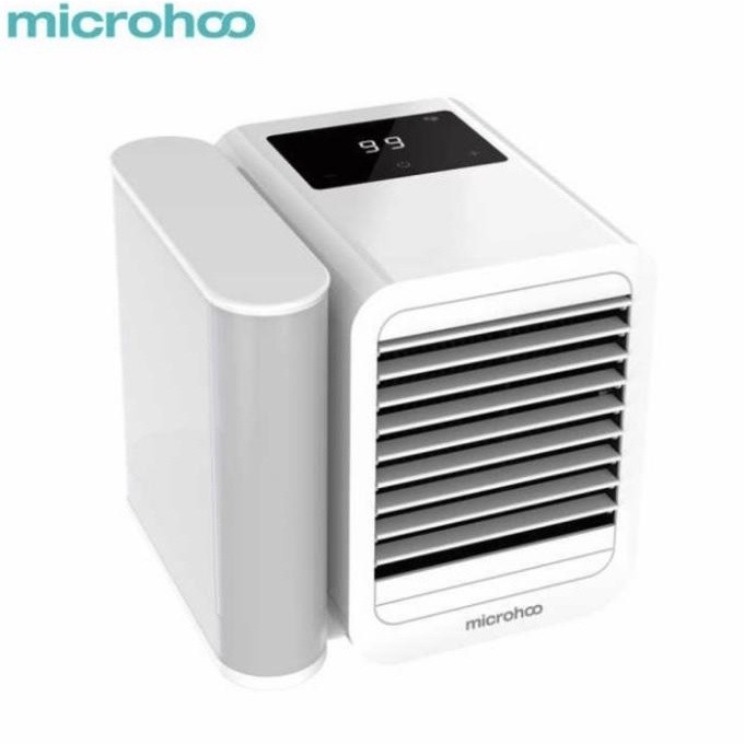 Microhoo Air Cooler Personal Bright Water Cooling Fan Mini AC MH01R