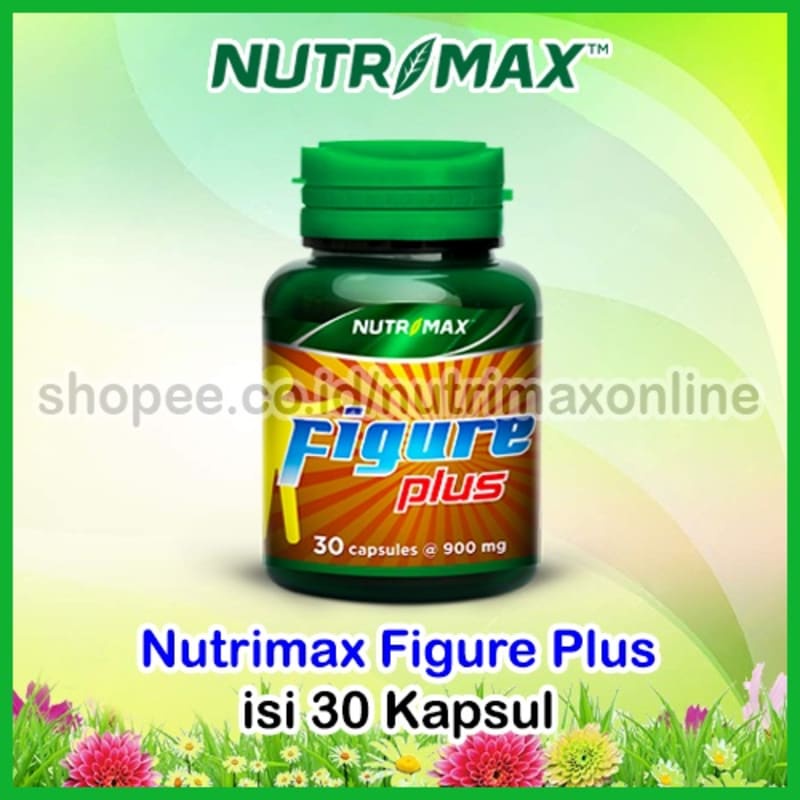 Nutrimax Figure Plus isi 30 Vitamin Penambah Nafsu/0bat Penafsu Makan Suplemen Makanan