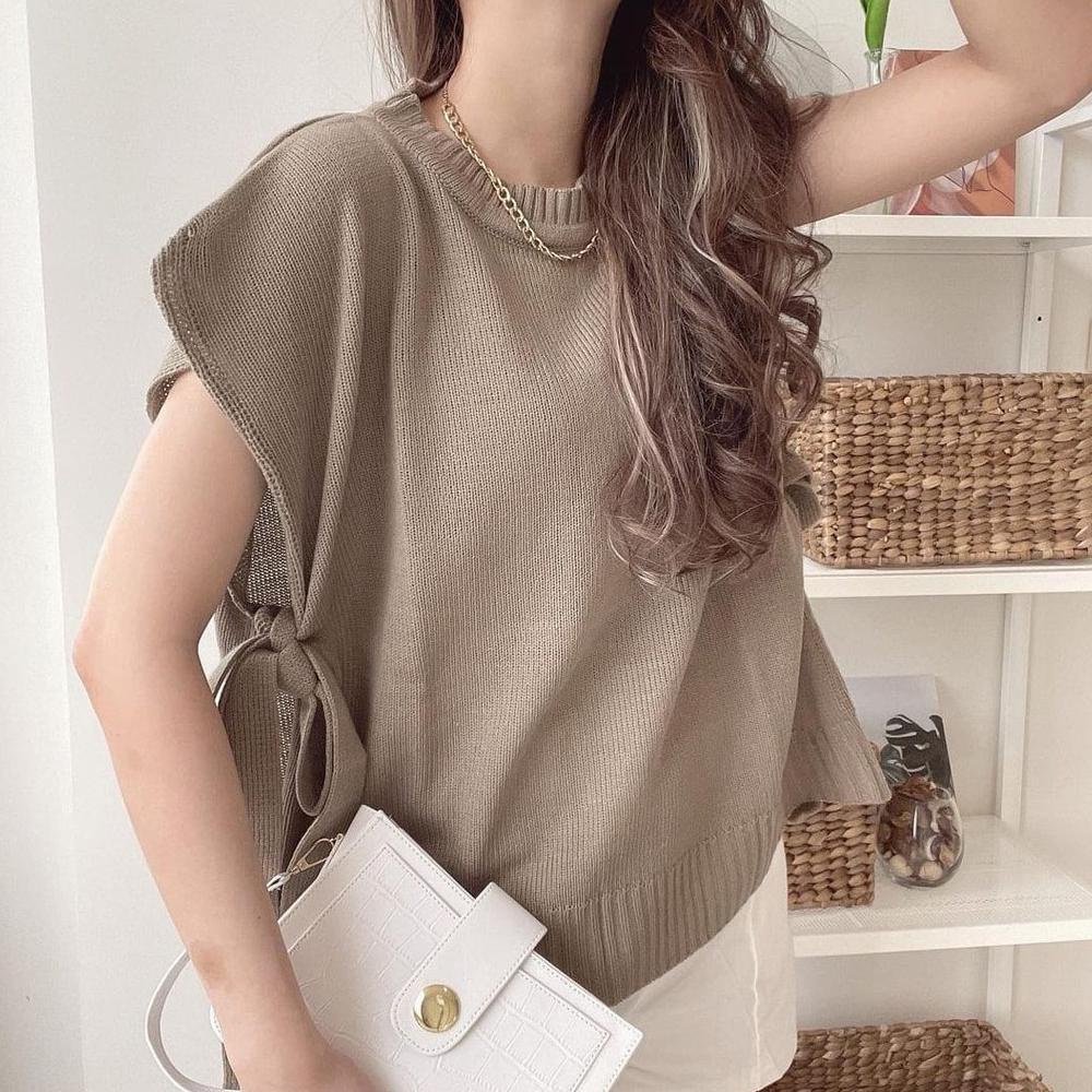 CUCI GUDANG ALISCHA VEST IMPORT // VEST TANKTOP RAJUT / VEST RAJUT IMPORT / DARA VEST RAJUT