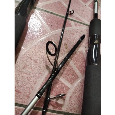 (BK TON) Joran pancing maguro black montera 165 carbon