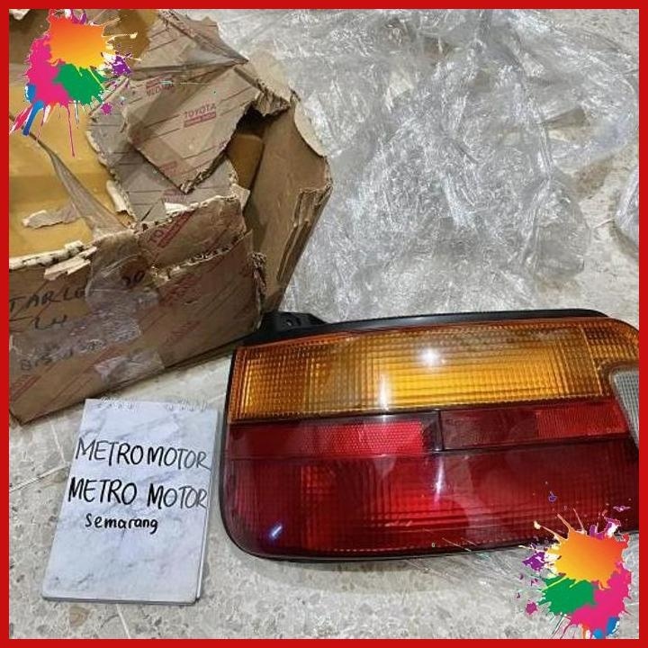 original stoplamp toyota starlet kapsul stop lamp lampu rem belakang l [mms]