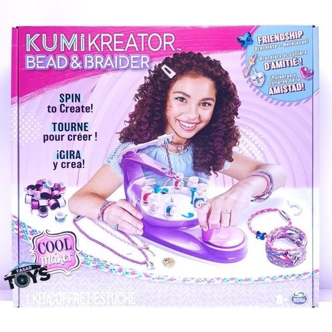 

Cool Maker KumiKreator Bead & Braider Friendship Necklace and Bracelet