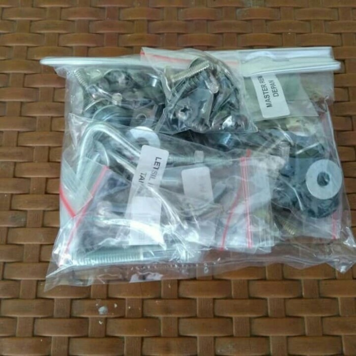 Baut set full body satria hiu. baut body full satria hiu