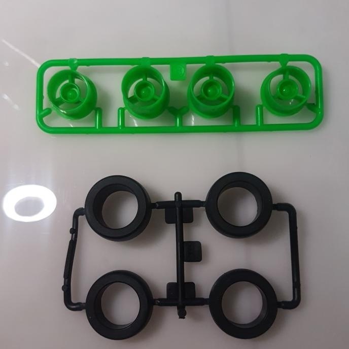 tamiya velg small 3spoke green