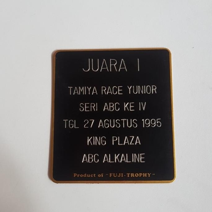 tamiya plakat juara jadul