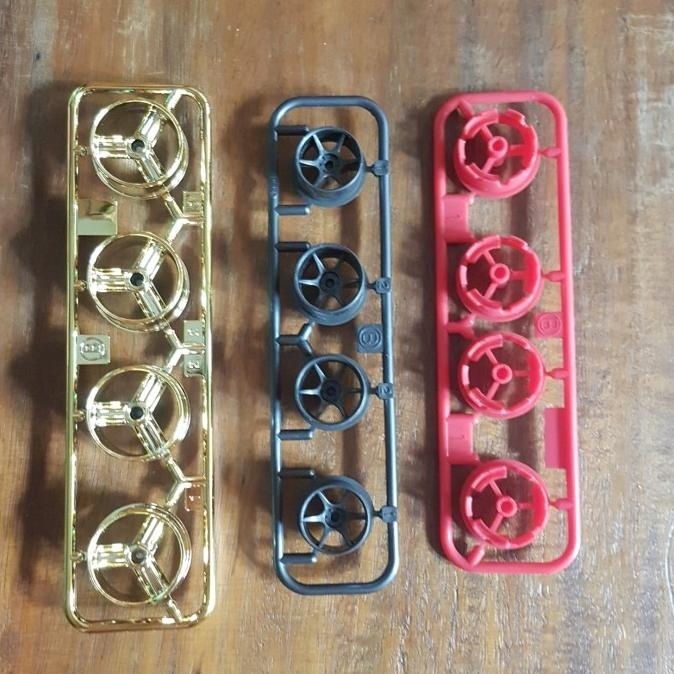 tamiya velg tiger zap crom kombinasi