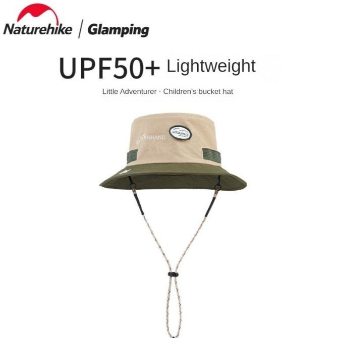 BIG SALE TOPI BUCKET ANAK HIKING / CAMPING / MANCING NATUREHIKE NH22MZ003 