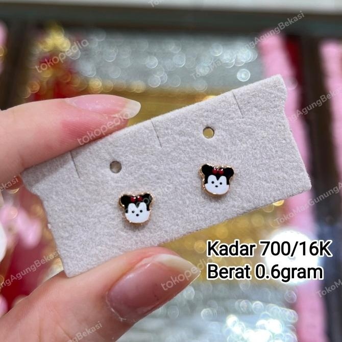 READY STOCK ANTING TOGE KARAKTER ANTING ENDLOOP ANTING ANAK EMAS KADAR 700/16K 