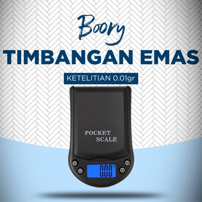 TIMBANGAN EMAS POCKET DIGITAL - MINI ELECTRONIC SCALE - JEWELRY SCALE