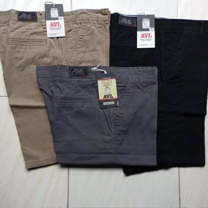 BIG SALE CELANA CANVAS PENDEK PRIA AVL ORIGINAL 