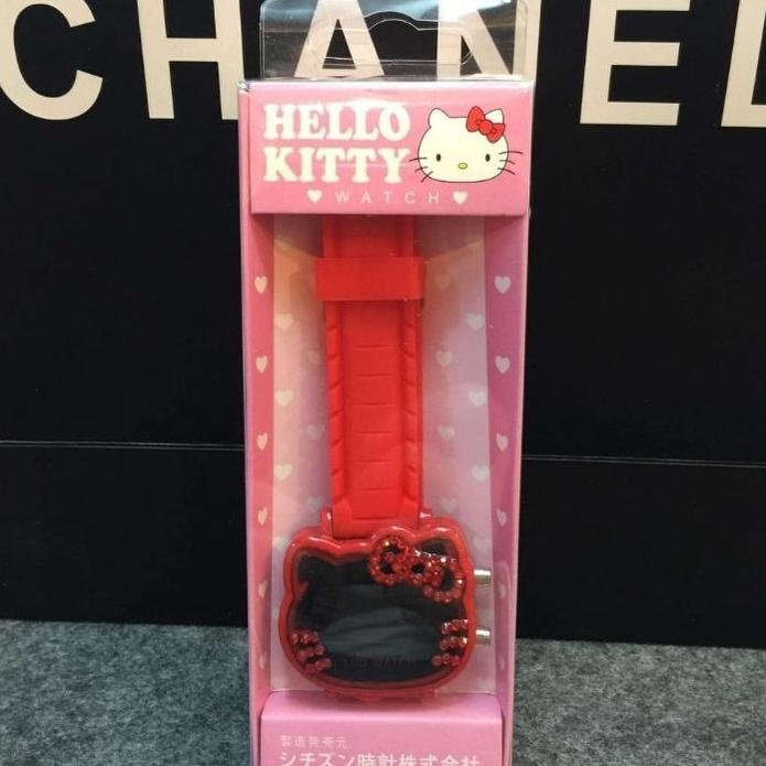 Jam Anak Hello Kitty Led Digital