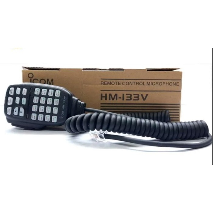 EXTRA MIC ICOM RIG HM133V PTT MIC RADIO 2300H 2200 2720 ICOM HM 133V