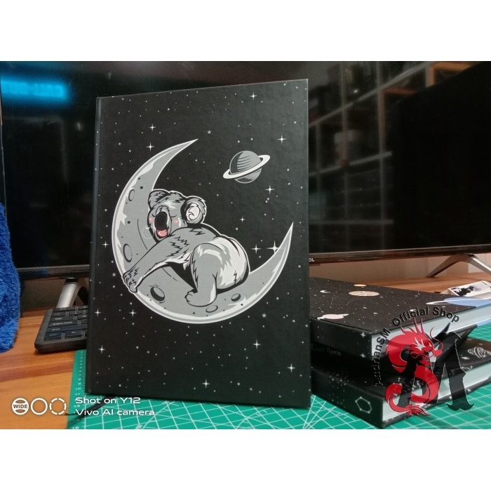 

Buku Catatan, Notebook, Buku Diary, Hard Cover, A5, 200 Lembar