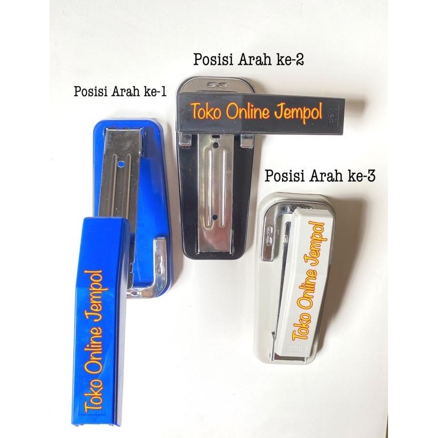 

Stapler BESAR Putar 3 Arah Rotating Rotary Staples 0414 DELI ATK1449DL