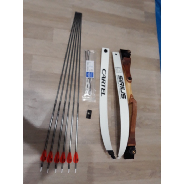✅Baru Bow Cartel Sirius 54/16 Dan Arrow Xx75 Platinum Plus Easton 1416 6Pcs Terbatas