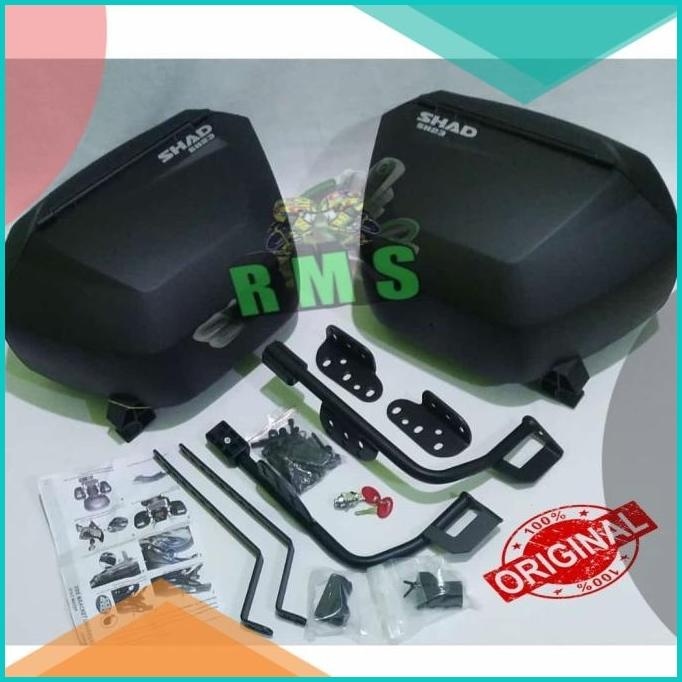 box shad sh23 liter / side box shad sh42+breacket breket 3p shad ori 1