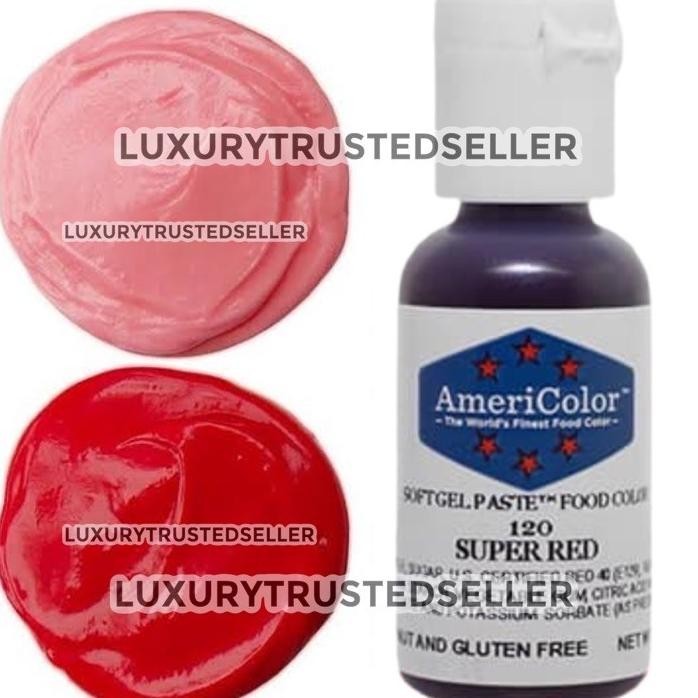 

Americolor Softgel Paste Red 0.75 Oz