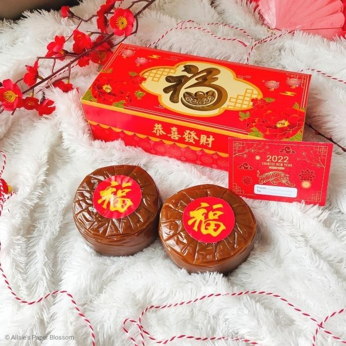 

New Hampers Imlek Cny Kue Keranjang - Parsel Sincia Nian Gao Free Paperbag Stok Terbatas