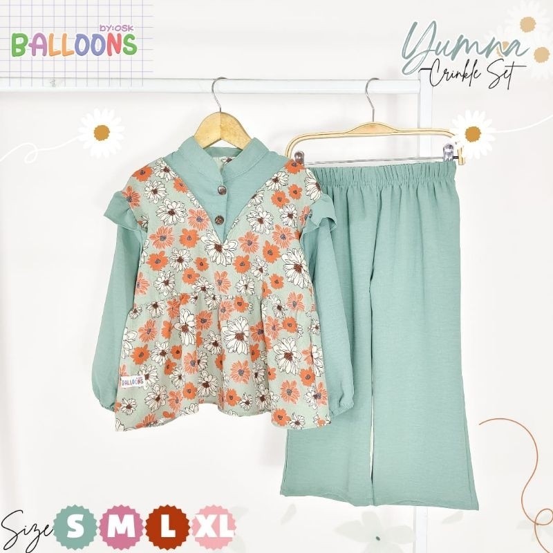 Setelan Anak Perempuan 2023 4 5 Thn  12 Tahun Oneset 7 8 Cewek Umur 10 Prmpuan Baju Lebaran 2024 Set