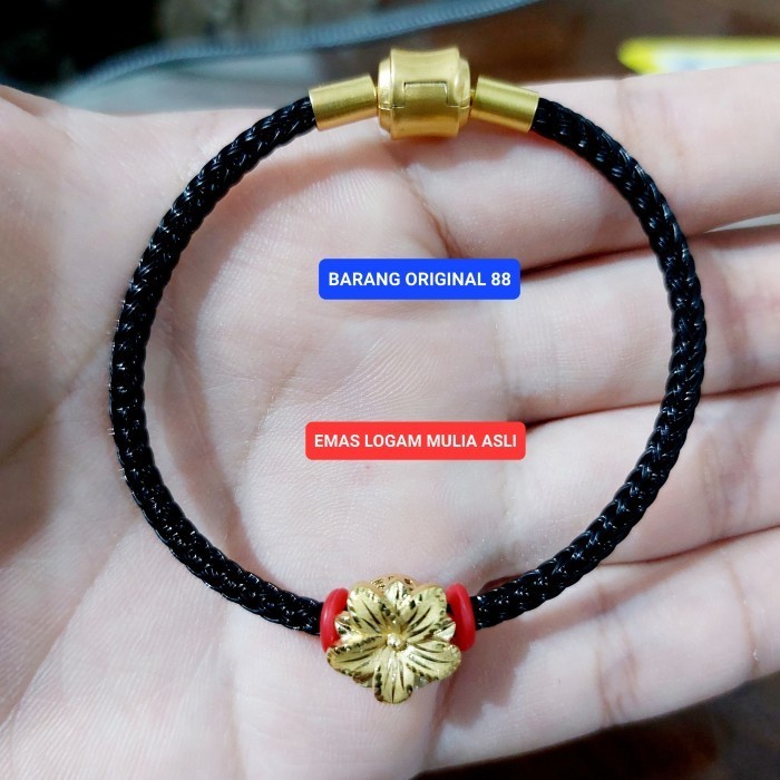 [New Ori] Gelang Emas Asli 24 Karat 999 24K Antam Strap Kencana Ayana Perhiasan Terbatas