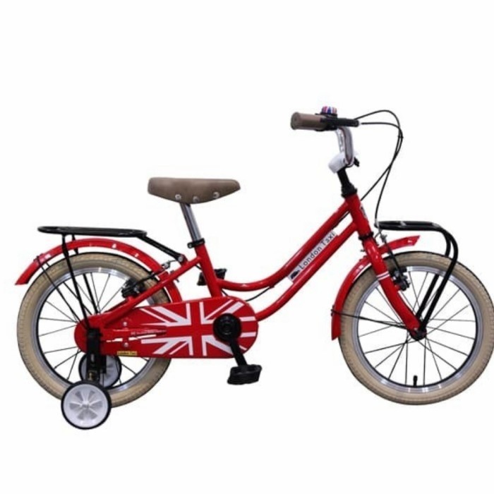 [Original] Sepeda Anak London Taxi 16 Inch Red Terbaru