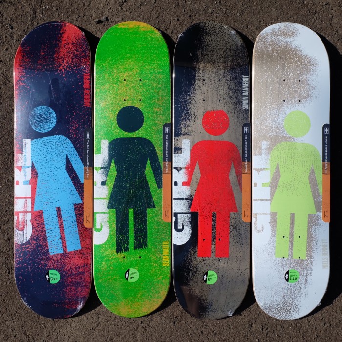 [Original] Girl Skateboard Papan Deck Terbaru