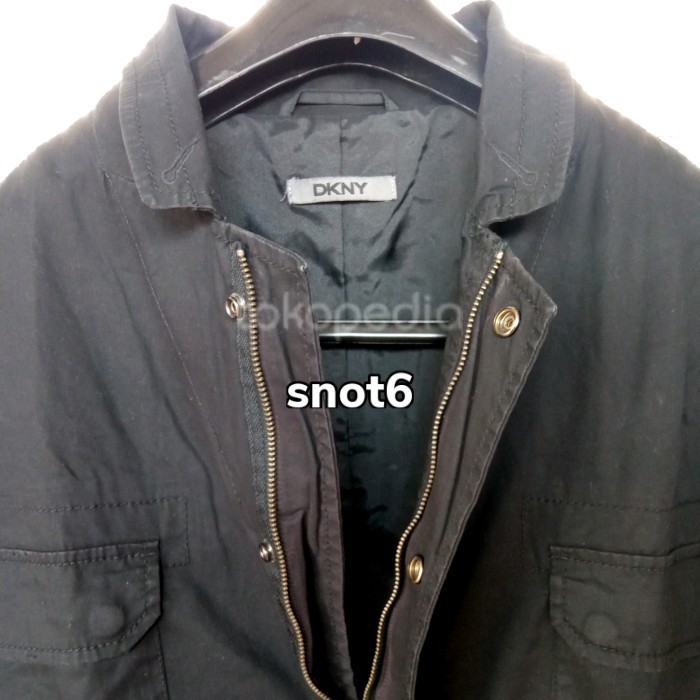 ✅New Jaket Dkny Original Man Full Black Dove Custom Casual Daily Fit Jacket Terbatas