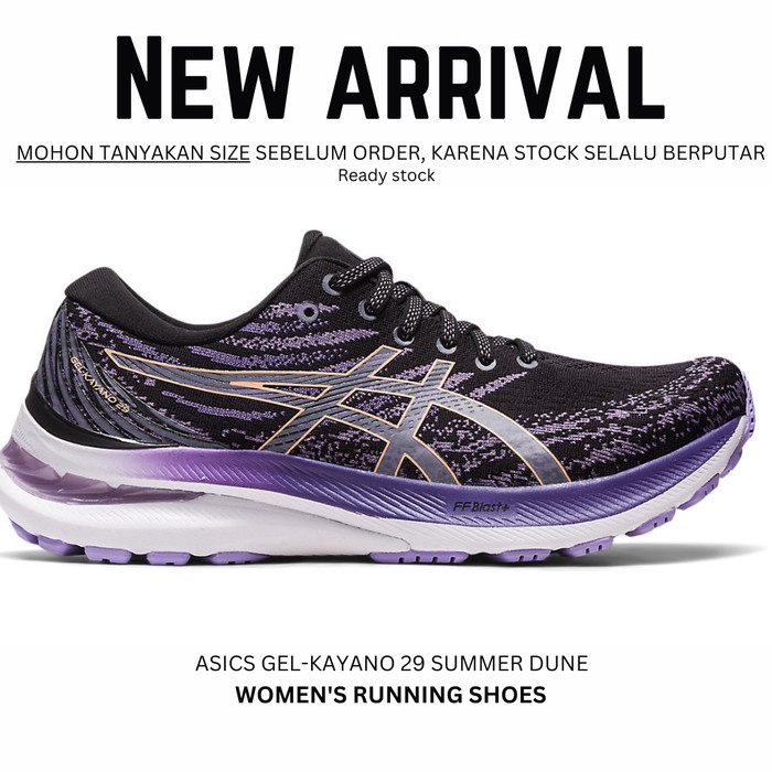 ✅New Asics Gel-Kayano 29 Summer Dune Sepatu Lari Wanita Original 100  Terbaru