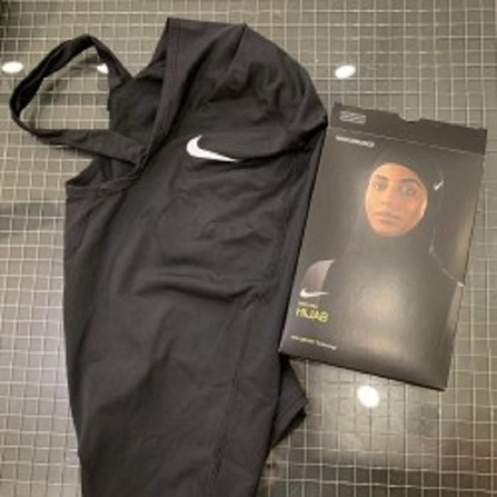 HIJAB NIKE PRO 2.0 HIJAB SPORT JILBAB OLAHRAGA