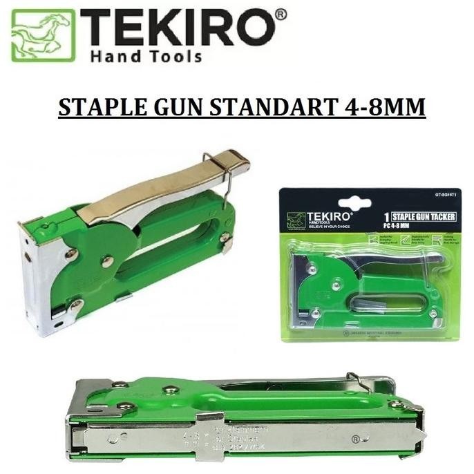 

HARGA DISC - Tekiro Staples Tembak / Staple Gun Tracker 4-8 mm / staples serbaguna