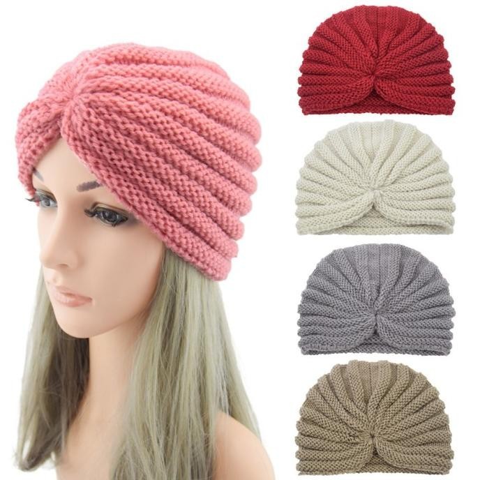 Best Sales Turban Wanita Dewasa Instant / Turban Arabic Simple Turban Rajut Cewek Original