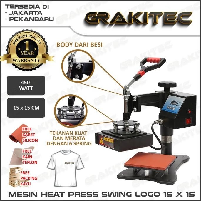 Mesin Press Topi Multifungsi - Alat Pres Cetak Sablon Topi Polyflex