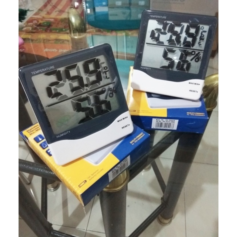 ✅Ready Thermo-Hygrometer Digital Tfa Az Ht-02 Terbatas