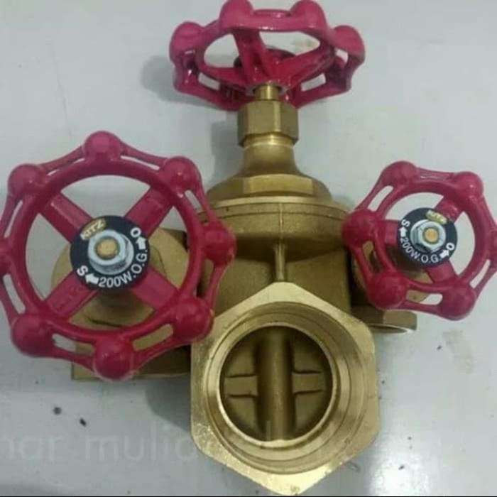 ✨Baru Gate Valve Kitz 2 Kuningan Bronze Berkualitas