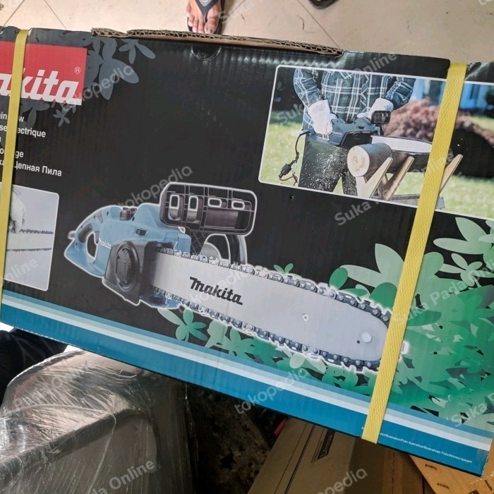 ✨New Chainsaw Potong Kayu Listrik Makita Uc4041A Terbaru