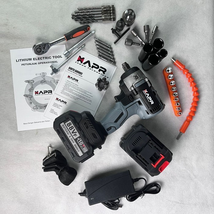 ✨New Impact Wrench Apr Japan Mod Dewalt 500Nm Fullset. Mesin Pembuka Baut Berkualitas