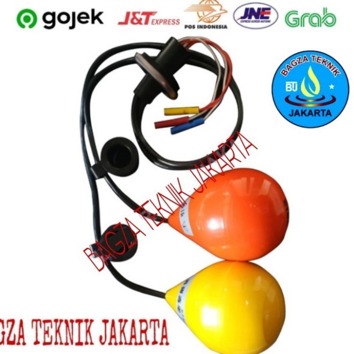 [Baru] Pelampung Otomatis Pompa Celup Ebara Dua Bola Float Switch Submersible Terbaru
